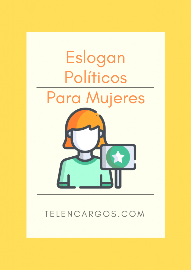 Eslogan para campaña política de mujeres